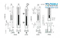 磁翻板液位計在側裝與頂裝不同安裝方式時需注意的問題
