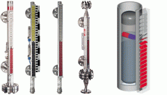 磁翻板液位計選用浮子材質與加工工藝的及介質密度的關系